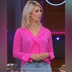 A.L.C. Kinsley Top. Hot Pink. Size 8